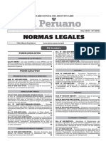 NORMAS LEGALES- EL PERUANO