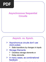 Asynchronous Sequential Circuits