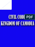 The Civil Code of The Kingdom of Cambodia