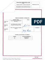 Pro - Ug - 10 - Procedimiento para Muestreo de Rocas