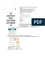 Cara Memberi Nama Di Sertifikat Secara Otomatis