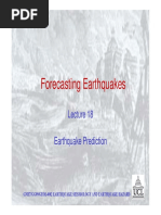 18 Earthquake Prediction