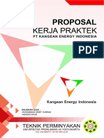 Proposal Kerja Praktek (KP) Kangean Energy Indonesia