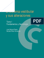 El Sistema Vestibular y Sus Alteraciones Tomo I