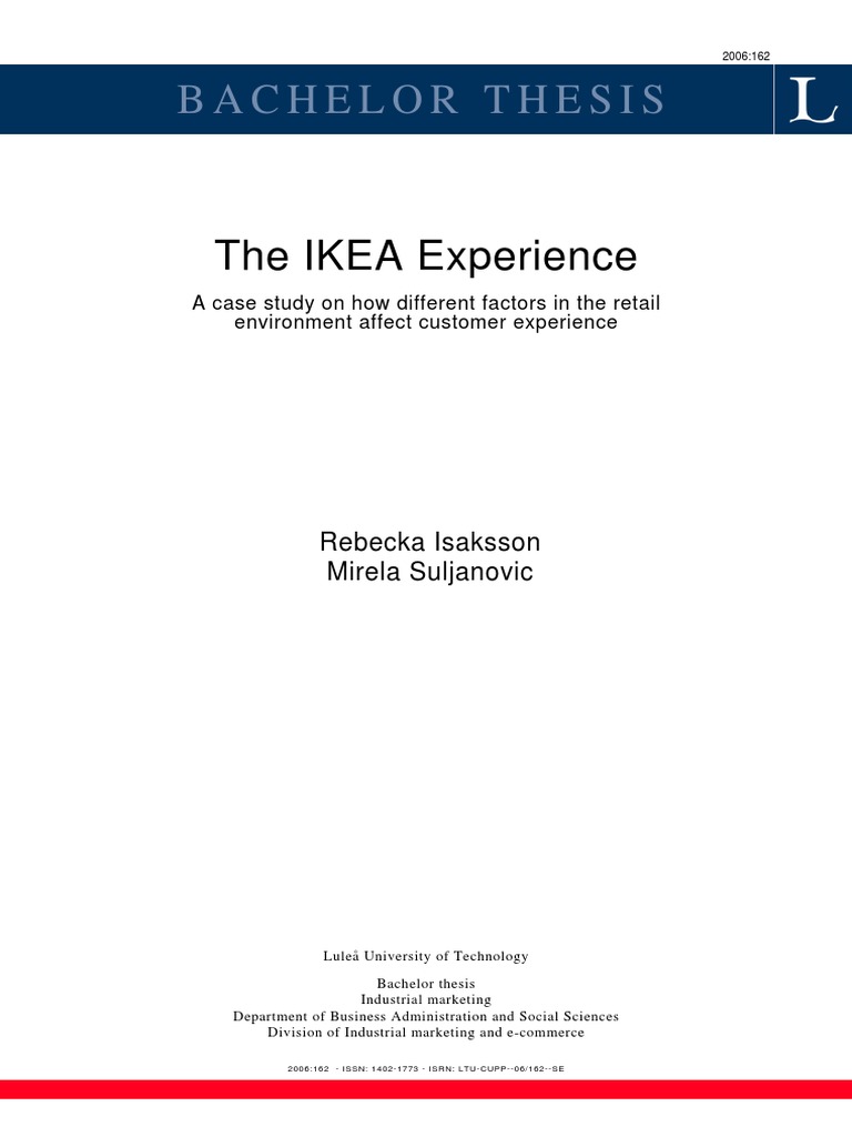 IKEA Case Study | PDF | Brand | Customer Experience