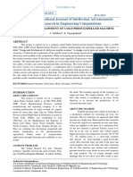 Design and Development of Cold Press Expeller Machine PDF