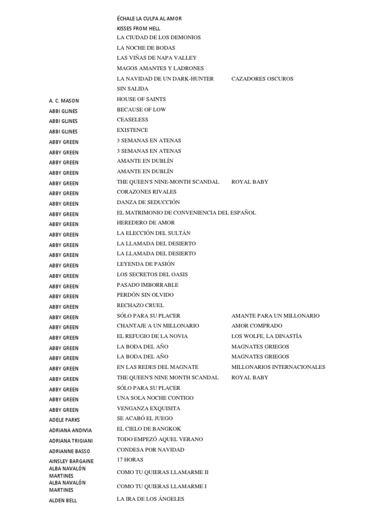 List Nv Lucha Profesional - 