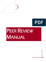 Manual book Peer Review