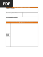 Download FEI Lesson Plan Template by arudenstine SN34058220 doc pdf