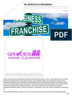 Franchise Cleaning Service Di Indonesia - 0813 2245 3138