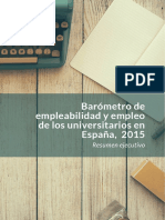 Barometro de Empleabilidad Resumen_ejecutivo_2015