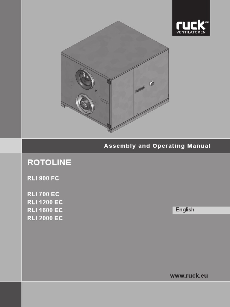 RUCK Ventilation, PDF, Hvac