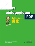 15 Fiches Pédagogiques Niveau A2