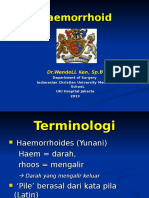 HEMORRHOID - dr. Wendell (100413).ppt