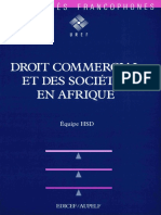 Droit Commercial Afrique 2850695343