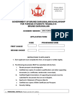 Application Form BDGS 2017-2018