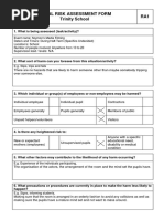 Ra1 - General Risk Assessment Form 2015