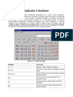 Aplicatia Calculator