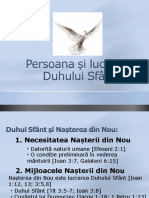 Persoana Si Lucrarea Duhului Sfant (Lectia 3)