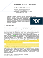 Roles of ontology