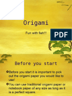 Origami: Fun With Fish!!!