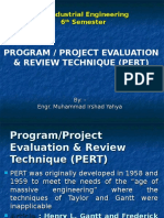 Management of Engineering Projects-PERT