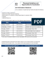 2017 Ssa Ms Placement Parent Sessions