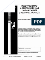 Desenvolvendo A Criatividade Nas Organizações PDF