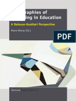 Cartographies of Becoming in Education