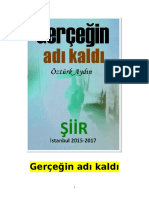 Gerçeğin Adı Kaldı - Şiirler Derleyen Öztürk Aydın