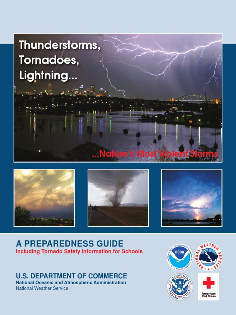 Thunderstorms Preparedness Guide | PDF | Tornadoes | Thunderstorm