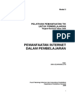 3 Pemanfaatan Internet Dalam Pembelajaran