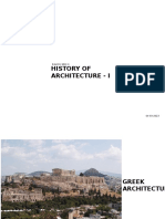 History of Architecture 1