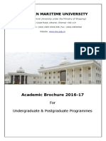 IMU Academic Brochure Offers Maritime Programs