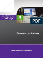 ICB. Errores Contables. Lima, Ediciones Caballero Bustamante, 2013.