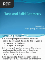 Plane and Solid Geometry - EE