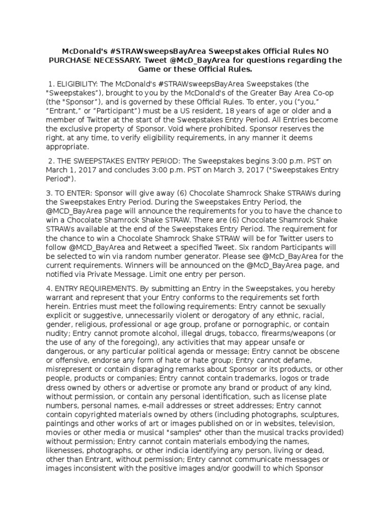 STRAW Legal Rules PDF Arbitration Twitter