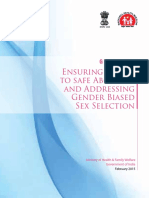 Safe Abortion and Gender Guidance Handbook
