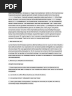 Mock Job Interview Script Example | PDF | Job Interview | Interview