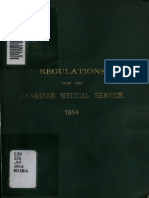 (1915) Regulations for the Canadian Medical Service