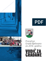 Proracun Grada Bjelovara 2016 Vodic Za Gradane