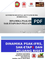 Akh Riduwan - PSAK-IfRS, SAK-ETAPS Dan Peluang Riset (Fi
