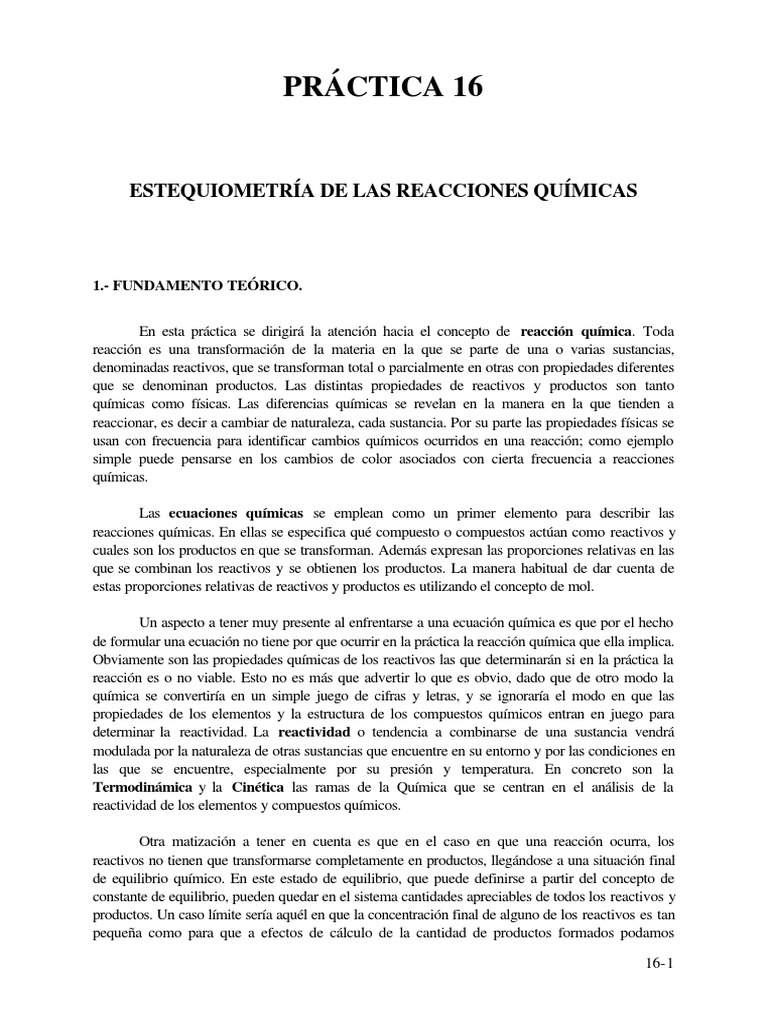 Probeta Invertida PDF | PDF