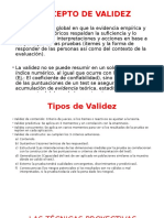 Validez y Confiabilidad de Los Test Proyectivos