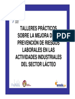 Talleres Prl Sector Lacteo Evaluacion de Riesgos