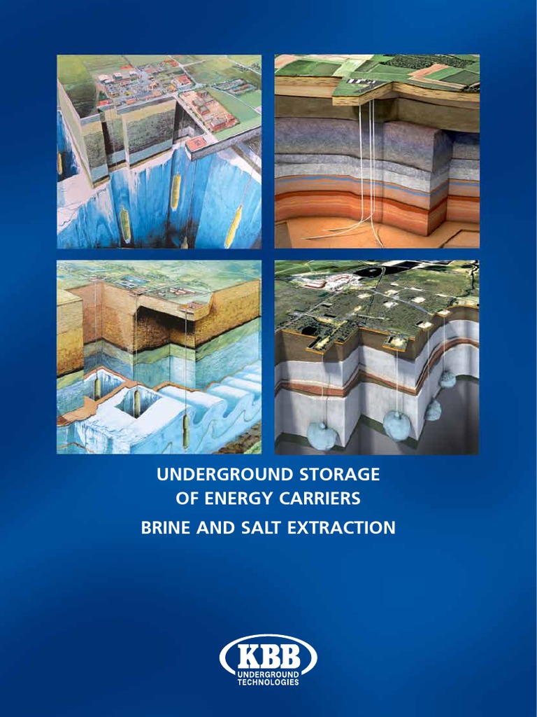 Underground Energy Storage Solutions | PDF | Natural Gas Storage ...