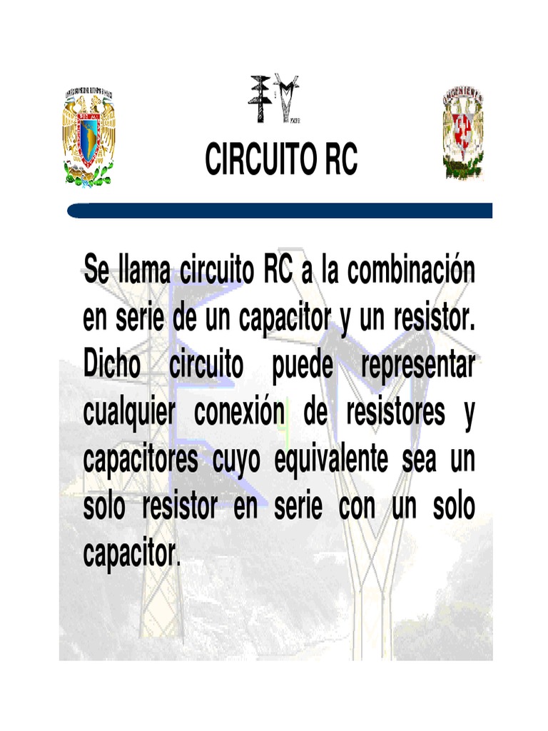 3.8 Circuito RC Ok Explicado PDF | PDF