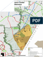 East County Science Center Master Plan of Bikeways Map