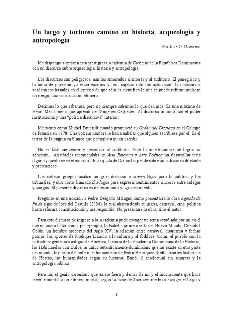 El largo y tortuoso camino de la historia | PDF | Historiografía ...