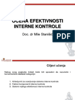 Ocena Efektivnosti Interne Kontrole PDF